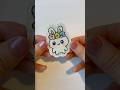 POV: I Turned a Cute Bunny Into a Sticker 🐰✨ #sticker #drawing #diy #craft #shorts #art #手作りシール