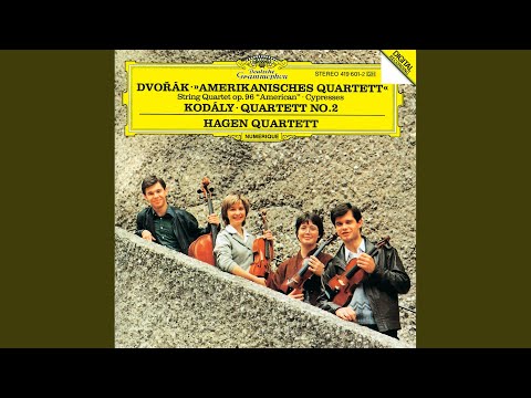 Hagen Quartett & Antonín Dvořák - Dvořák: String Quartet No. 12 in F major, Op. 96 - "American" B.179: 1. Allegro ma non troppo