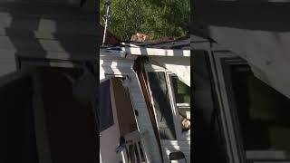 Extensive storm damage left behind in Rock Hill, South Carolina #shorts #wcnc
