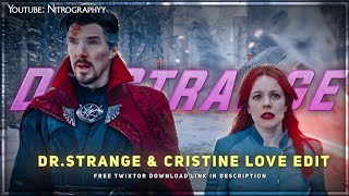 Dr. Strange Multiverse of Madness 4K Love Twixtor | MCU | Topaz 4K CC | Cristin & Steven Sad |⬇️🖇️👇. screenshot 3