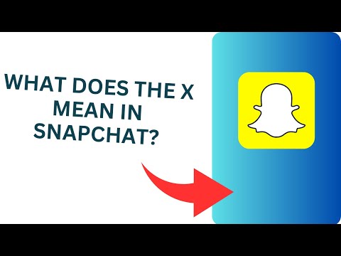 What Does The X Mean In Snapchat X Icon Snapchat Tutorial