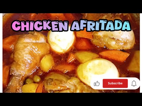 Chicken afritada #cooking #foodie