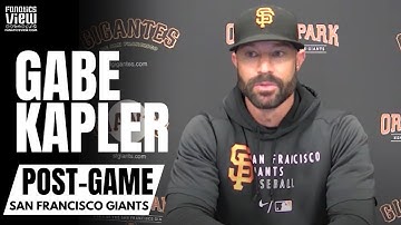 Gabe Kapler Reacts to Giants Series Win vs. Dodgers, Giants Rotation Outlook & Steven Duggar Impact