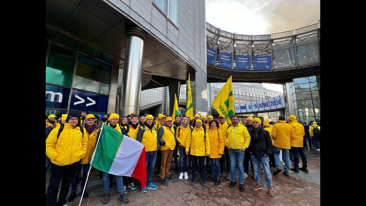 Coldiretti Cuneo a Bruxelles in difesa dell'agricoltura