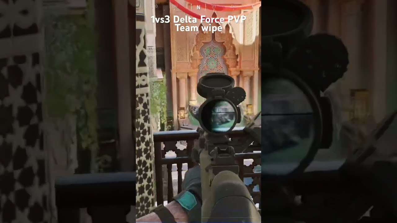 1vs3 Delta Force PVP, Team wipe