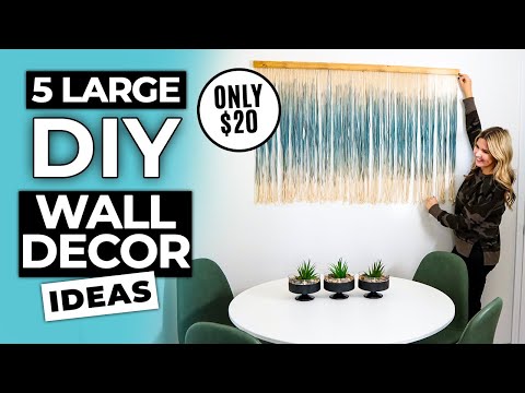 Video: Top 50 Wall Art DIYs für das Schlafzimmer Ihres Kindes