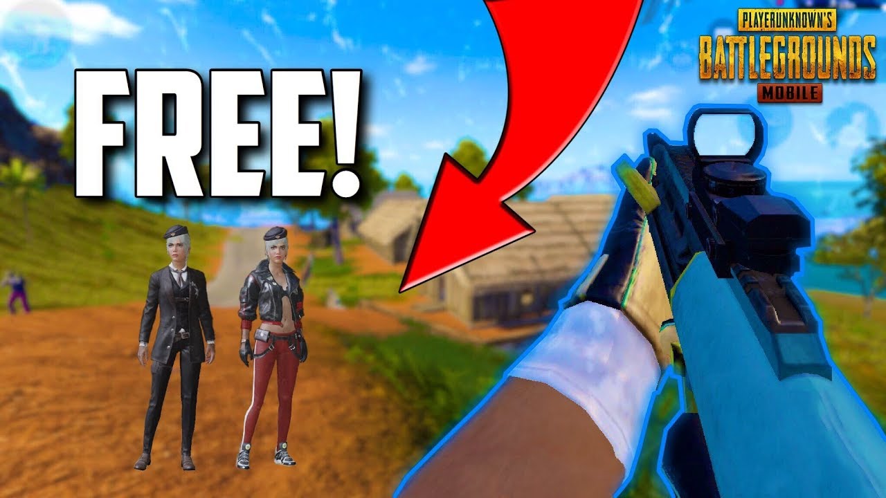 HOW TO GET FREE SKINS IN PUBGM! | PUBG Mobile: TPP Solo vs Squads Arcade  Gameplay - 