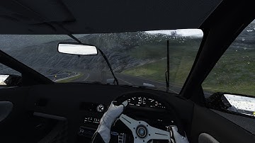 Assetto Corsa - Custom Shaders Patch Rain FX Test- Transfagarasan North DN7C /Hill Climb SHORT