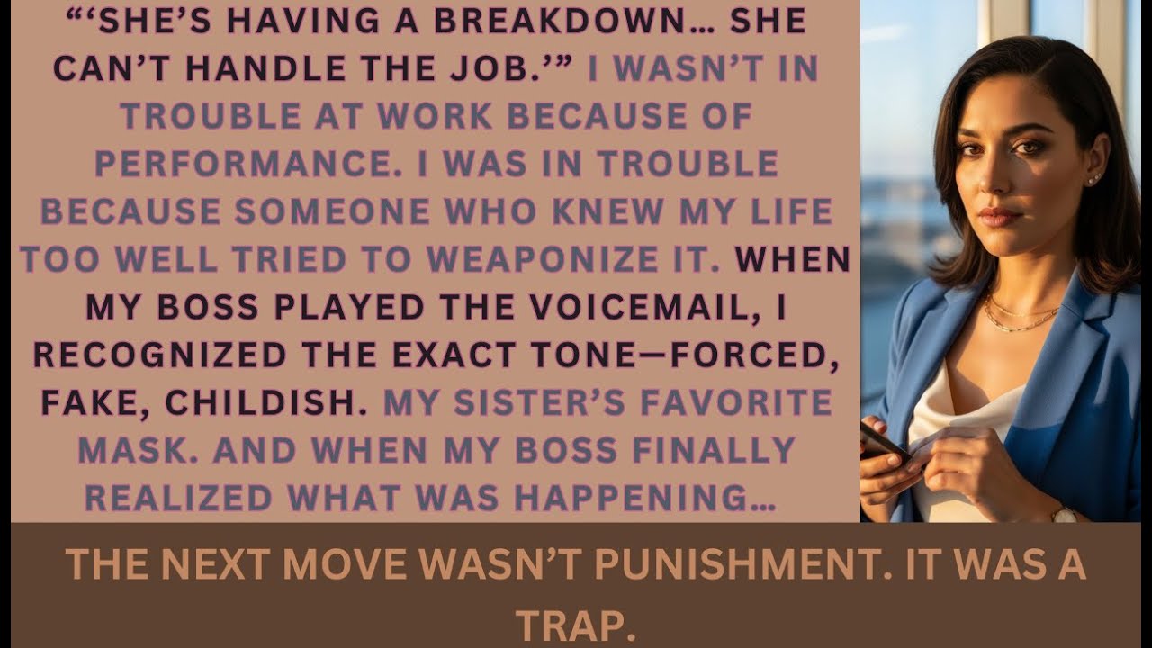 My Sister Tried to Sabotage My New Job by Calling My Boss — My Boss Promoted Me Instead..