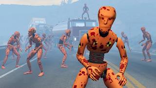 Survival In The Land Of Nowhere – Crash Test Zombies – Beamng Drive | Demolition Republic