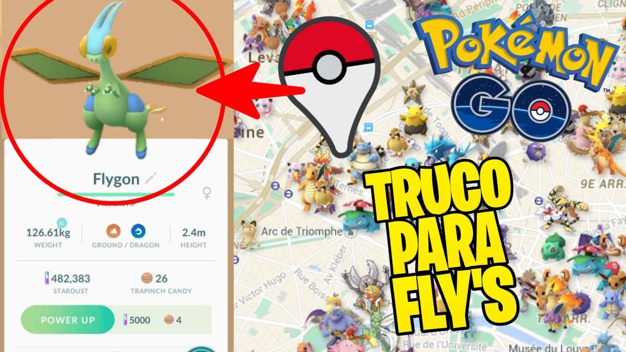 TRUCO PARA MÁS FLYGON SHINY EN EL COMMUNITY DAY POKEMON GO