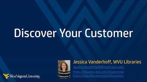 Discover Your Customer: WVU Libraries Customer Segmentation