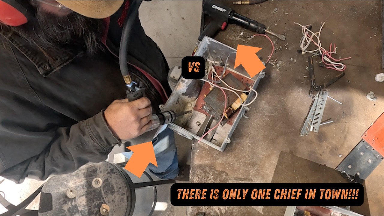 There is a NEW Chief In Town!!!! Battle of the Air Chisels!!! Scrapping Overload!!!