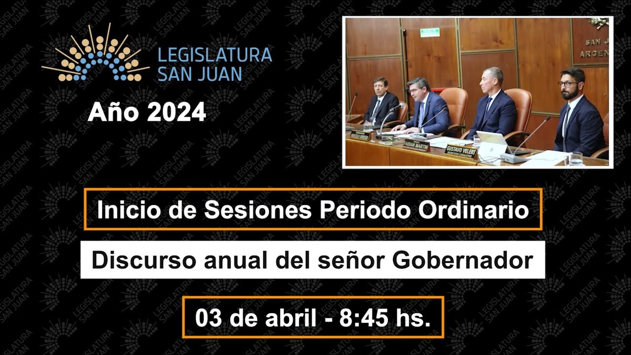 I Sesión Ordinaria - 03 de abril de 2024