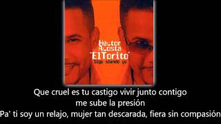 Hector Acosta ft Aventura - Me Voy (lyric - letra)