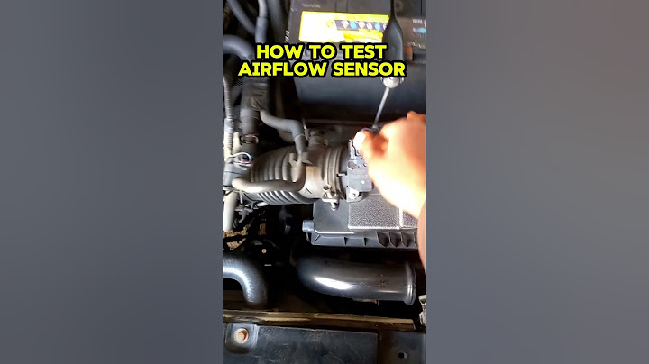 how to test mas air flow sensor #auto #automobile #autotips #mechanic #car #massairflowsensor #maf