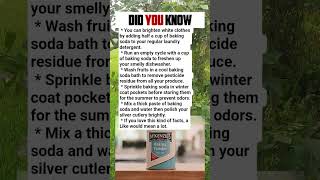 Did you know these magical uses of baking soda? 😱