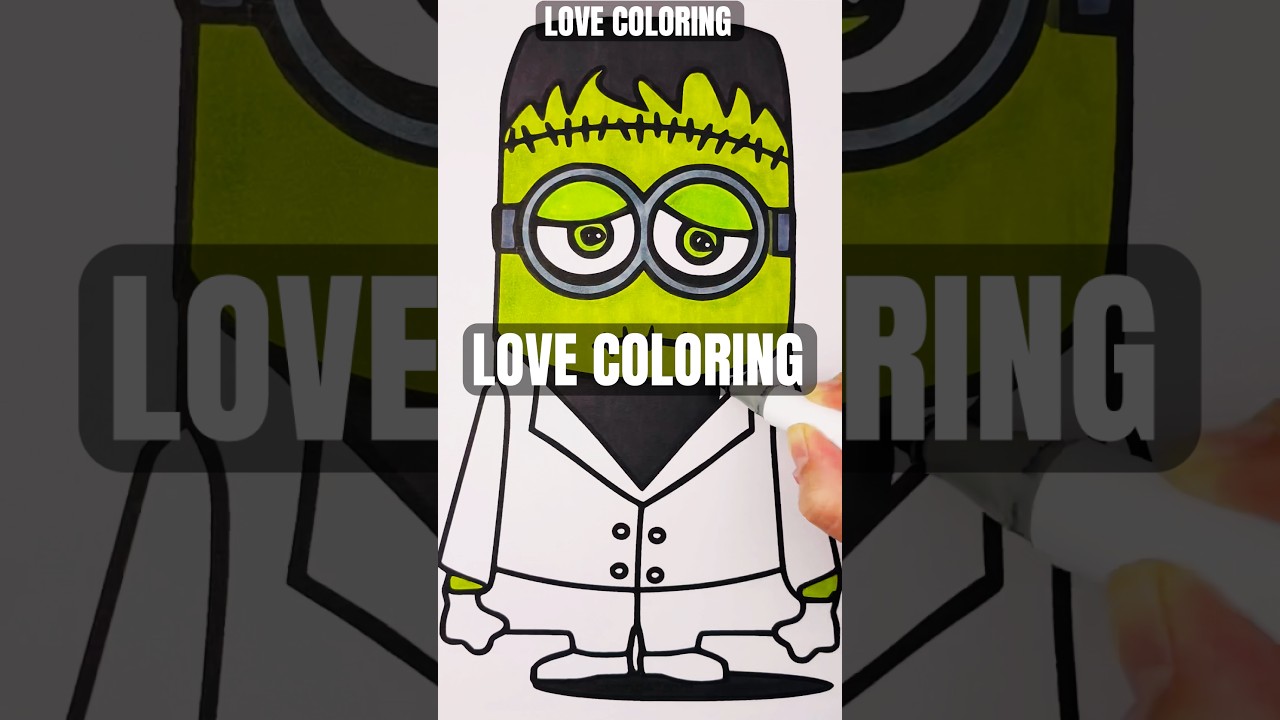 HALLOWEEN 🎃 MINION FRANKENSTEIN MONSTER 