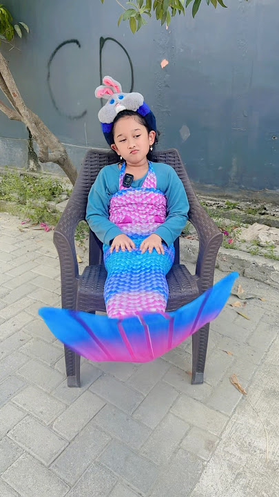 RAISHA UDA JADI PUTRI DUYUNG GAK BISA JADI APA APA LAGI #shorts