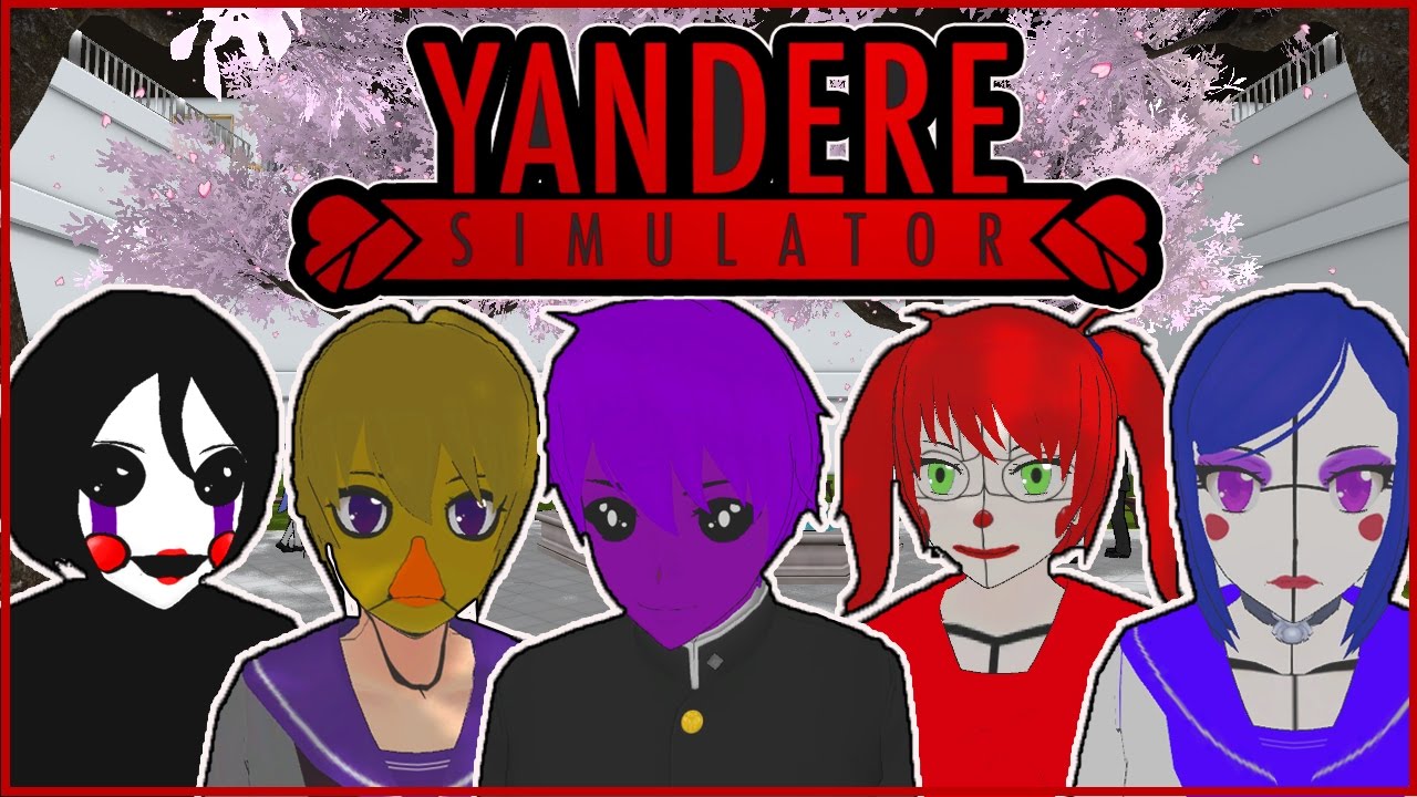 yandere simulator fnaf mod download