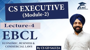 EBCL_Class- 4  I CS Executive Group -2 I December 2022 Attempt I CS GD SALUJA