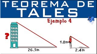 Teorema de Tales | Ejercicio de aplicación 4