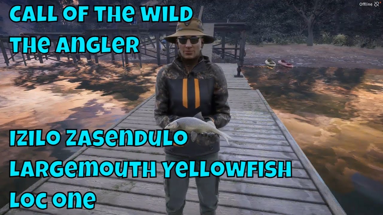 Call of the wild the Angler-Izilo Zasendulo- Largemouth Yellowfish Loc 1