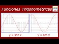 GRÁFICAS DE LAS FUNCIONES SENO Y COSENO