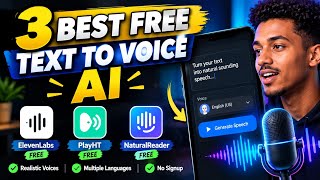 3 Best AI Text-to-Voice Apps in 2026 | Create Realistic AI Voices! screenshot 1