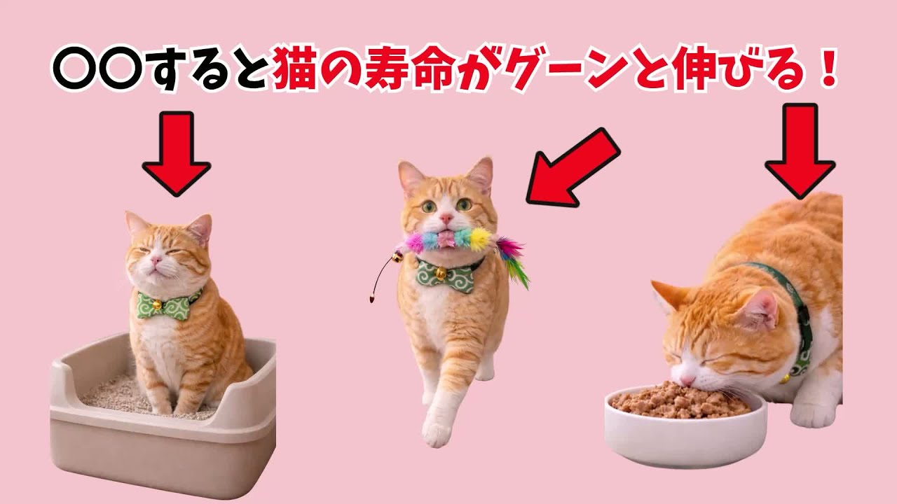 猫の寿命がグーンと伸びる！絶対試すべき3つの健康法