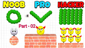 Draw To Smash: Logic Puzzle - (ASMR All Levels, New Update), Part - 02