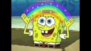 spongebob imagination gif