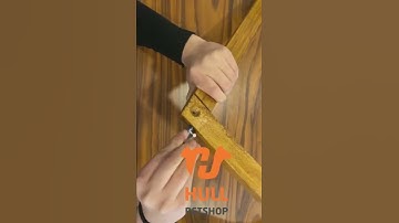 Hull Petshop Cat Hammock Bed Assembly Instructions - CatHammock01 pet hammock installation #shorts 1