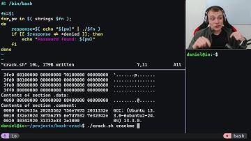 Coding Automated Password-Cracking in Bash