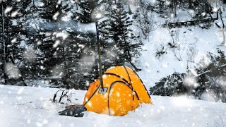 Hot Tent Winter Camping