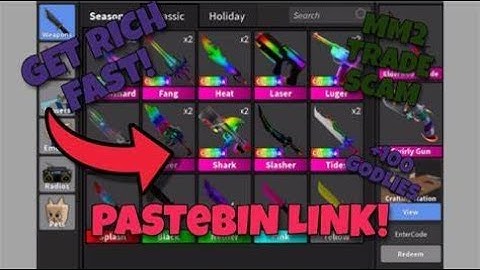 BEST! 🔥 MM2 WEAPON SPAWNER SCRIPT! VALENTINE’S UPDATE 💖  WORKING  PASTEBIN  MURDER MYSTERY 2
