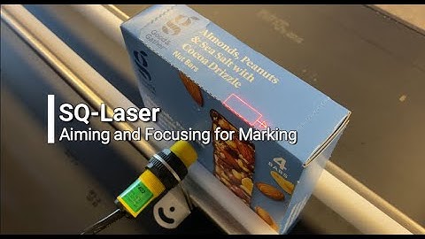 SQ-Laser - Aiming and Focusing for Product Marking