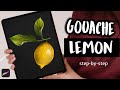  drawing a realistic lemon in procreate  easy tutorial for beginners