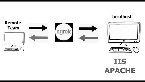 How to access localhost anywhere with ngrok | Access local IIS app from internet (Real scenario)