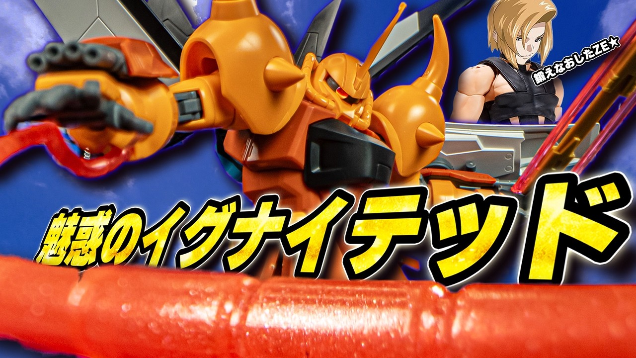 新機構が胸を刺激する!HGグフイグナイテッドハイネ・ヴェステンフルス専用機【ガンプラレビュー】Gouf ignited heine Custom Gunpla review【SEED DESTINY】