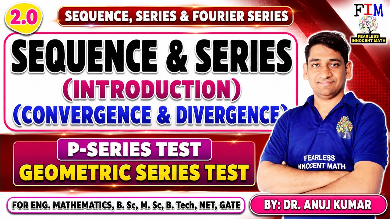 Series Introduction L-1 SEQUENCE & SERIES INTRODUCTION | CONVERGENCE OF SEQUENCE ...