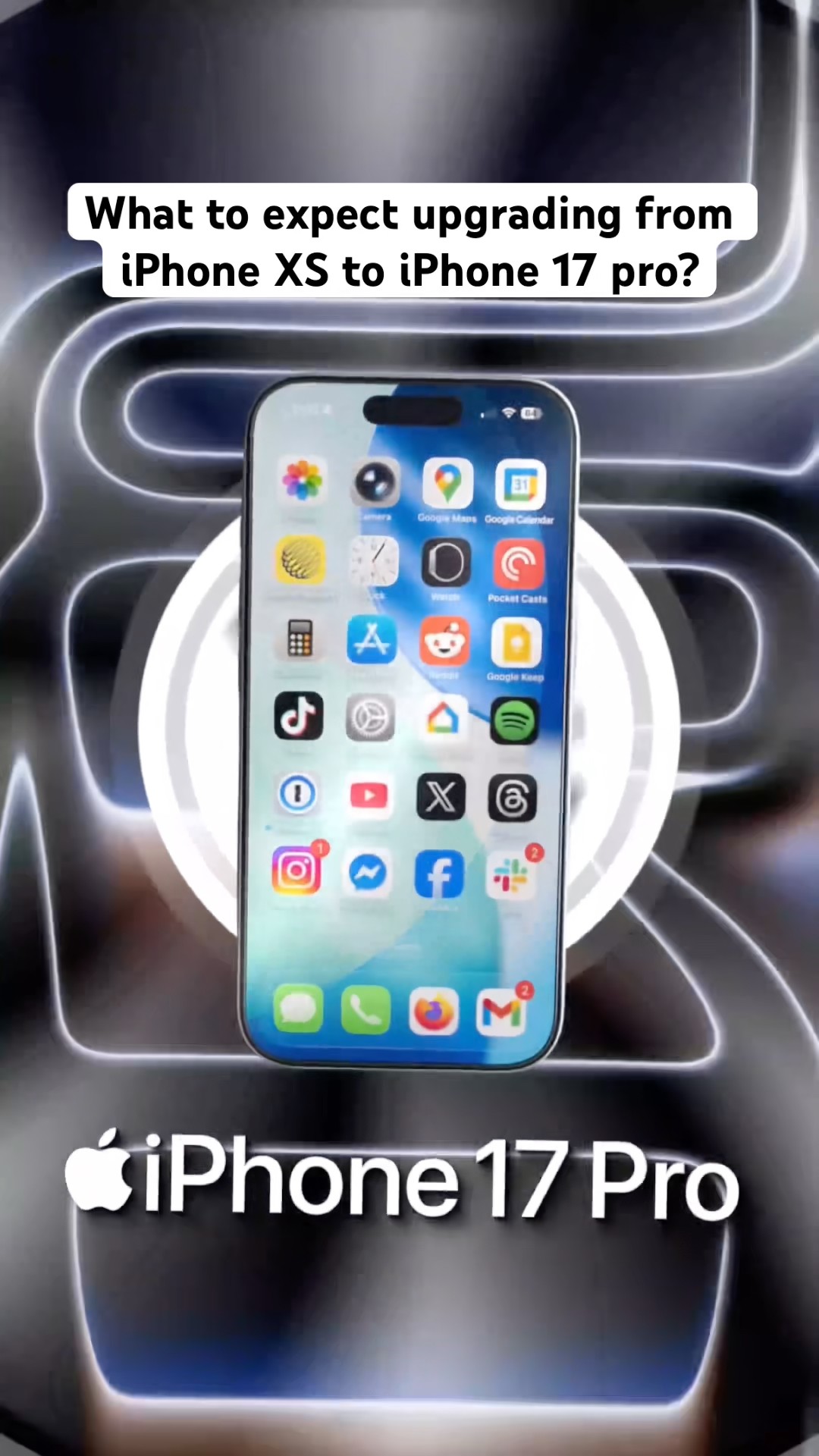 Upgrading from iPhone XS to iPhone 17 pro! - YouTube