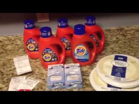 CVS P&G paid nothing OOP using coupons + ECB’s