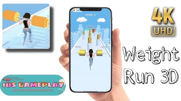 Weight Run 3D - All Levels Gameplay iOS and Android (Levels 3-4) Ultra HD 4K