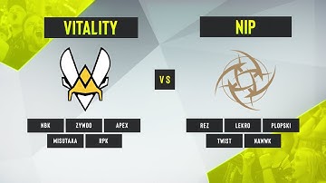 Vitality vs NiP - ESL One: Road to Rio EU |  Best Moments | CSGO