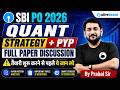 SBI PO Quant Strategy 2026 | SBI PO Quant Previous Year Paper Analysis | Prabal Sir | Oliveboard