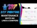 🔧 DTF Printing Maintenance White Ink, Lines, and Dampers for DTF Printer Epson L1800 Easy FIX