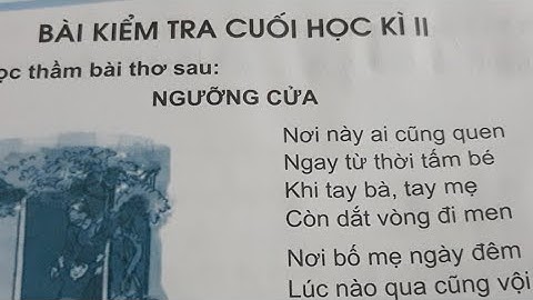 Tiếng Viết Lớp 1- Đề Thi Cuối Học Kì 2- Luyện Thi Tiếng Việt