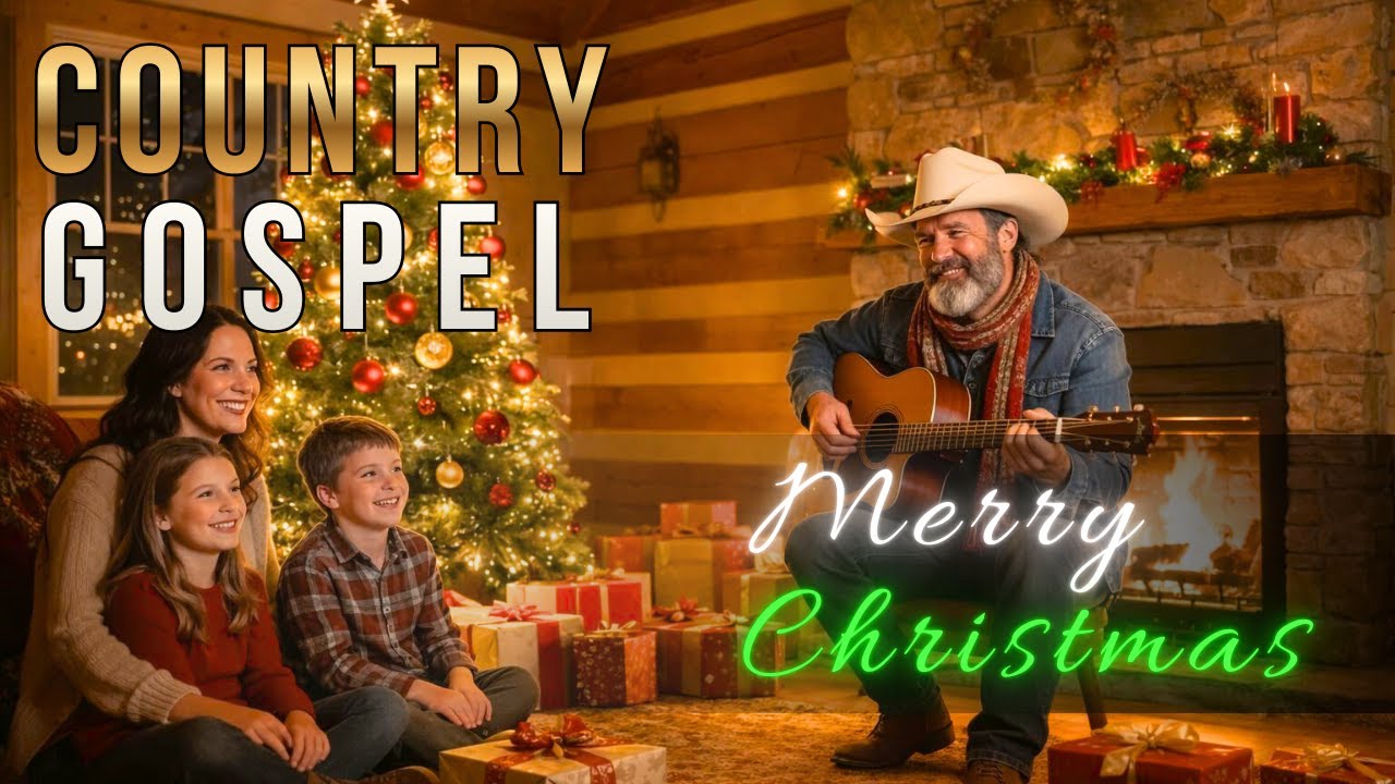 Рождественская кантри-госпел музыка 🎄 Счастливого Рождества | Семейное торжество