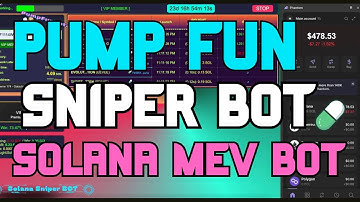 Pump Fun sniper bot live trade demo | Solana MEV bot real-time execution (2:12)
